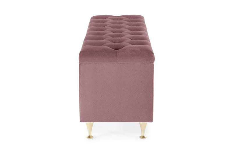 Royal Velvet Sengkiste - Lyserød - Møbler - Senge - Sengetilbehør & sengegavl - Opbevaring til senge - Sengekiste