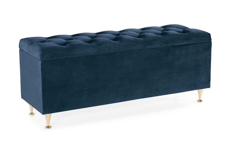 Royal Velvet Sengkiste, Mørkeblå