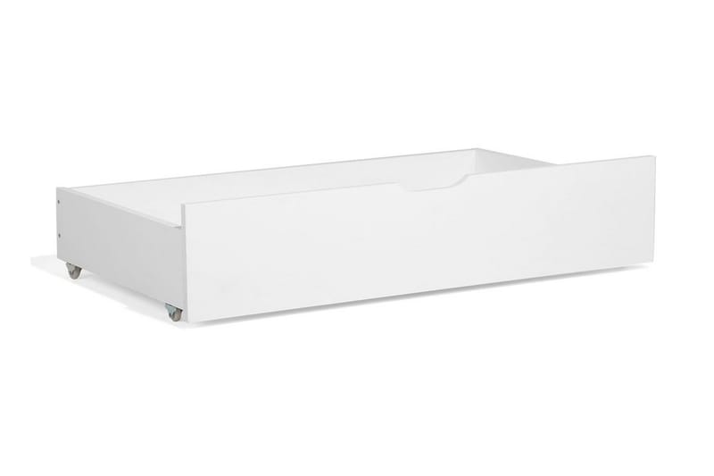 Rumilly Boks 97 | 58 cm - Hvid - Sengeskuffe - Opbevaring til senge
