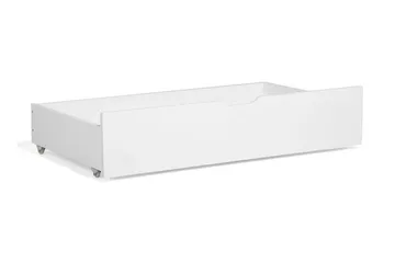 Rumilly Boks 97 | 58 cm - Hvid - Møbler - Senge - Sengetilbehør & sengegavl - Opbevaring til senge