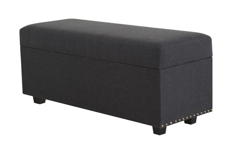 Jolie Sengekiste - Sort - Møbler - Senge - Sengetilbehør & sengegavl - Opbevaring til senge - Sengekiste