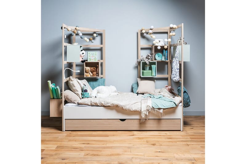 Stige Kasse Træ/Natur - VOX - Møbler - Senge - Sengetilbehør & sengegavl - Opbevaring til senge