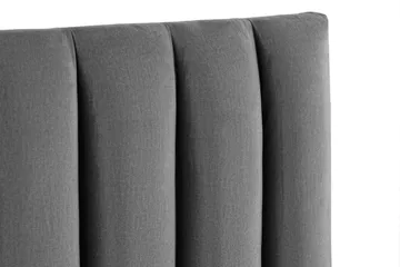Rakel Sengegavl 160cm - Mørkegrå/Velour - Møbler - Senge - Sengetilbehør & sengegavl - Sengegavle