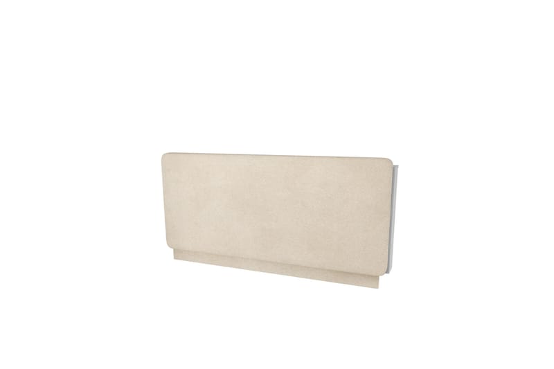 Rauk Sengegavl 150 cm - Beige/Grå - Møbler - Senge - Sengetilbehør & sengegavl - Sengegavle