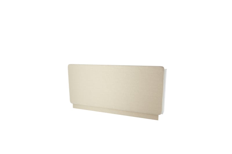 Rauk Sengegavl 150 cm - Beige/Hvid - Møbler - Senge - Sengetilbehør & sengegavl - Sengegavle