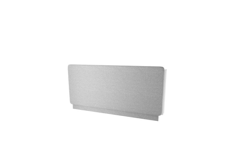 Rauk Sengegavl 150 cm - Grå/Hvid - Møbler - Senge - Sengetilbehør & sengegavl - Sengegavle
