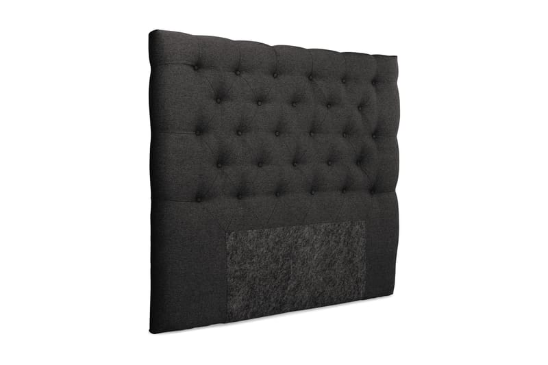 Royal sengegavl 140 cm - mørkegrå - Sengegavle