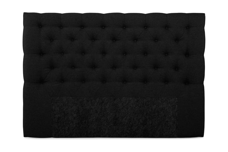 Royal sengegavl 160 cm - sort - Sengegavle