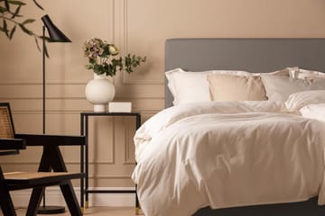 Scarlett Knappet gavl 120 - Grå - Møbler - Senge - Sengetilbehør & sengegavl - Sengegavle
