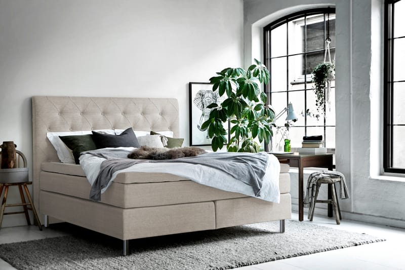 Öckero Sengegavl 160cm - Beige - Møbler - Senge - Sengetilbehør & sengegavl - Sengegavle
