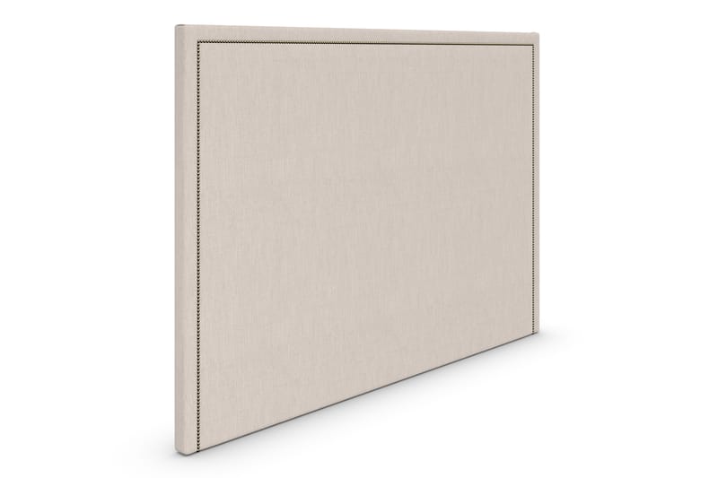 Amiral sengegavl 165 cm lige - Beige - Sengegavle