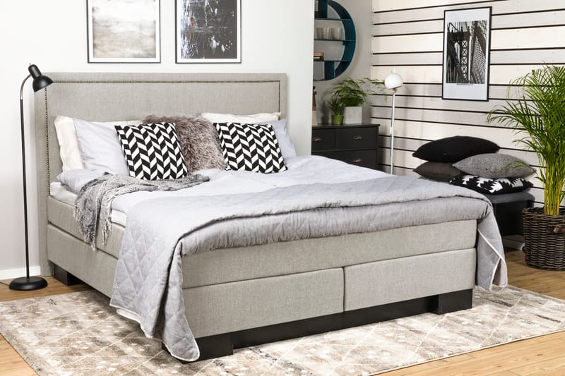 Amiral sengegavl 165 cm lige - Beige - Møbler - Senge - Sengetilbehør & sengegavl - Sengegavle