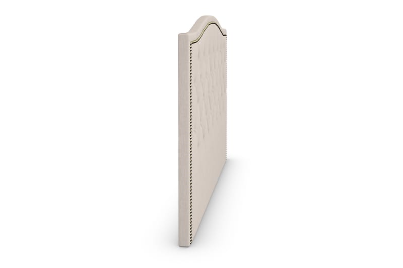 Amiral sengegavl 185 cm Bølget - Beige - Møbler - Senge - Sengetilbehør & sengegavl - Sengegavle