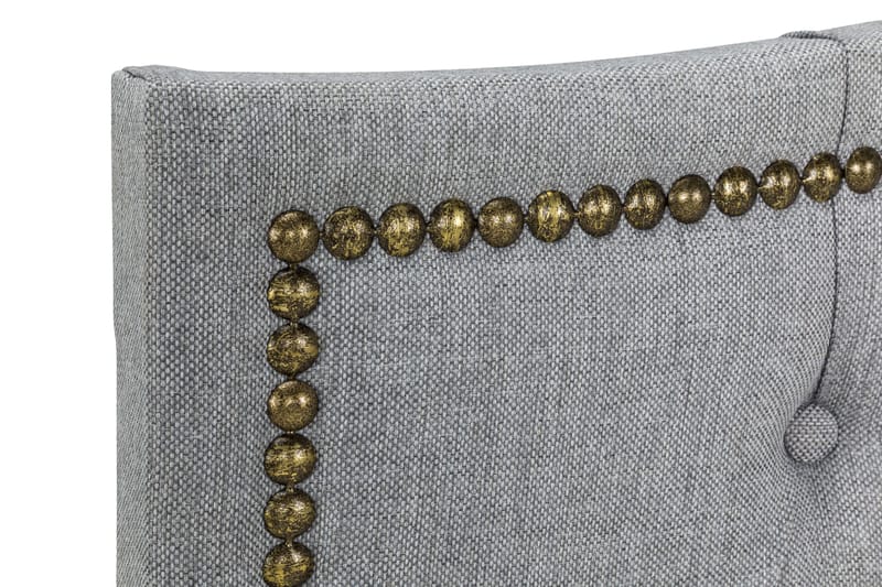 Amiral sengegavl 185 cm Bølget - Grå - Møbler - Senge - Sengetilbehør & sengegavl - Sengegavle