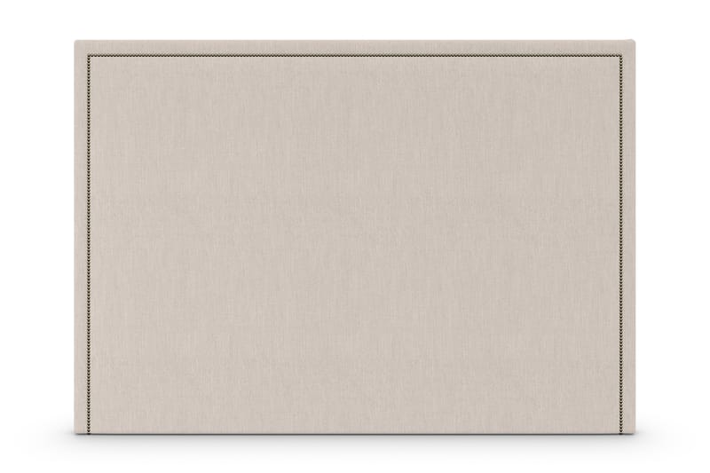 Amiral sengegavl 185 cm lige - Beige - Sengegavle