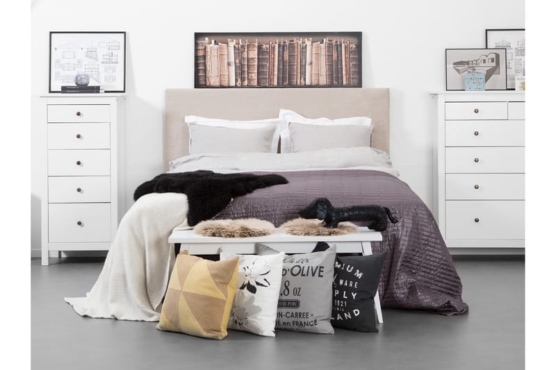 Ava sengegavl 180 cm - Natur - Møbler - Senge - Sengetilbehør & sengegavl - Sengegavle