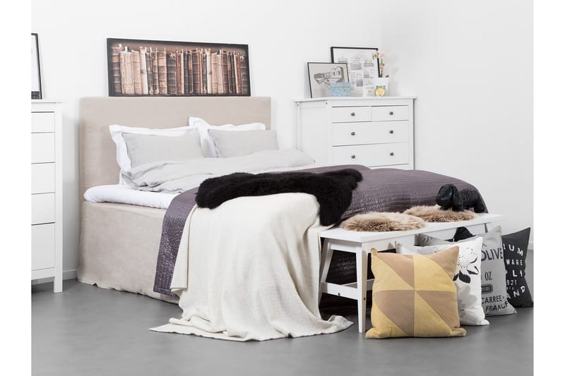 Ava sengegavl 180 cm - Natur - Møbler - Senge - Sengetilbehør & sengegavl - Sengegavle