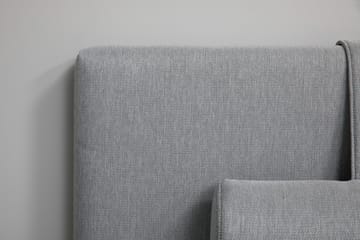 Sengegavl Basic Home Dream Lyx Sengegavl 160 cm Grå 160 - Møbler - Senge - Sengetilbehør & sengegavl - Sengegavle
