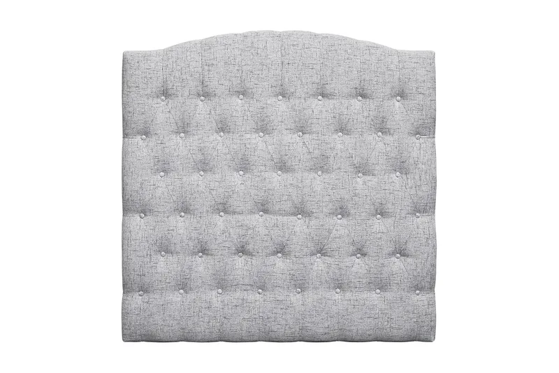 Belda Sengegavl 120 cm Buet - Lysegrå - Møbler - Senge - Sengetilbehør & sengegavl - Sengegavle