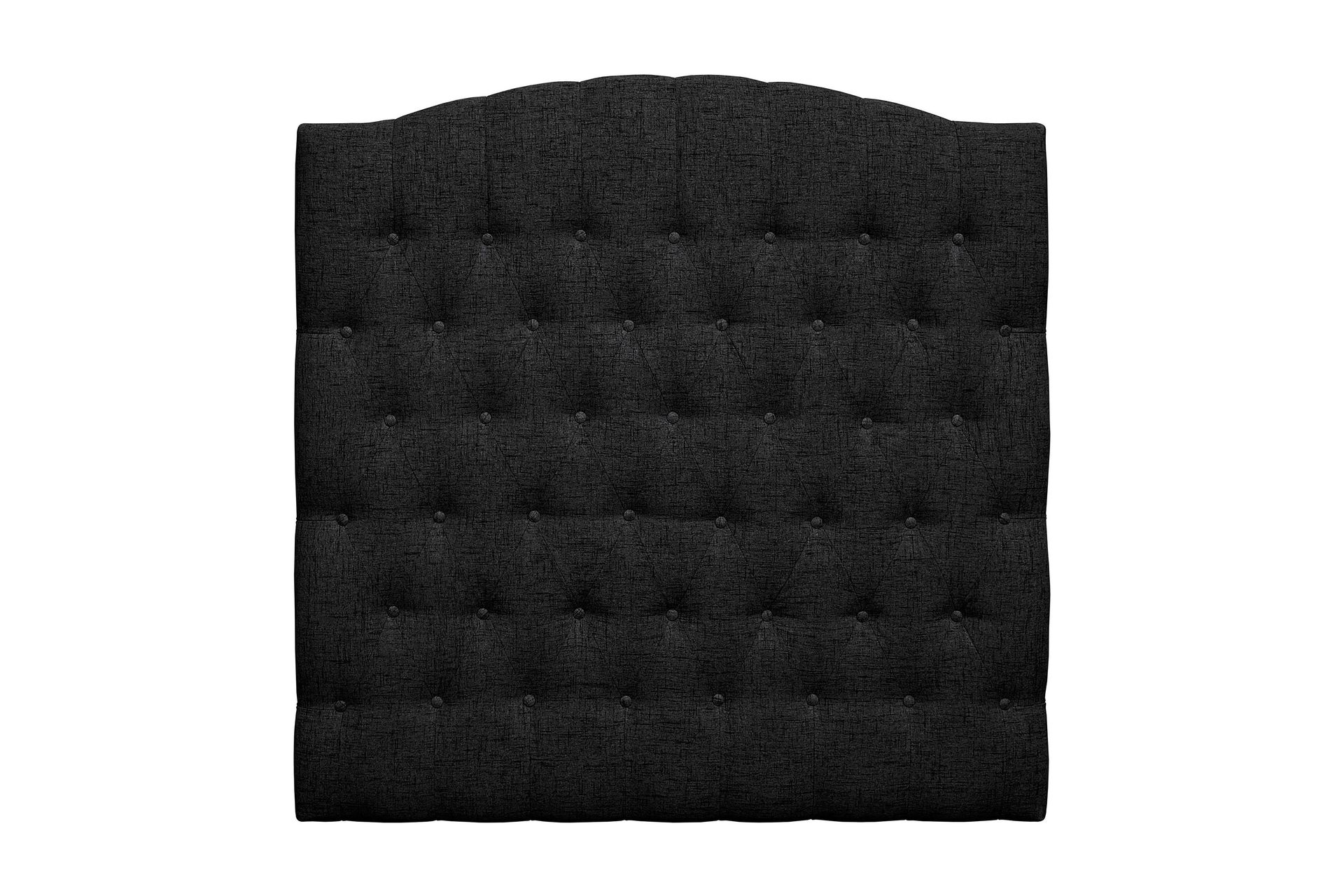 Belda Sengegavl 120 cm Buet - Sort - Møbler - Senge - Sengetilbehør & sengegavl - Sengegavle