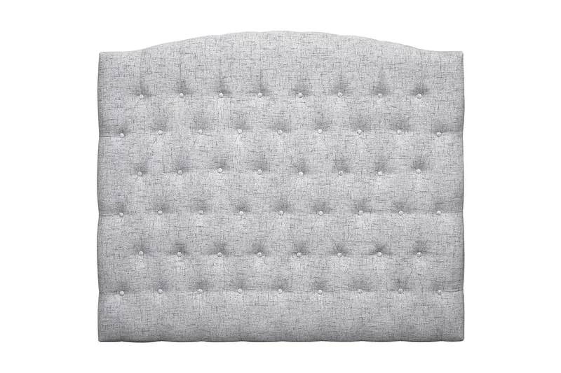 Belda Sengegavl 140 cm Buet - Lysegrå - Møbler - Senge - Sengetilbehør & sengegavl - Sengegavle