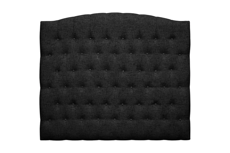 Belda Sengegavl 140 cm Buet - Sort - Møbler - Senge - Sengetilbehør & sengegavl - Sengegavle