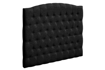 Belda Sengegavl 140 cm Buet - Sort - Møbler - Senge - Sengetilbehør & sengegavl - Sengegavle
