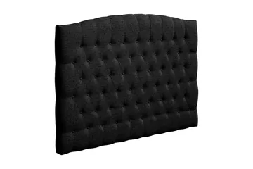 Belda Sengegavl 160 cm Buet - Sort - Møbler - Senge - Sengetilbehør & sengegavl - Sengegavle