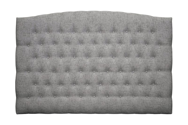 Belda Sengegavl 180 cm Buet - Grå - Møbler - Senge - Sengetilbehør & sengegavl - Sengegavle