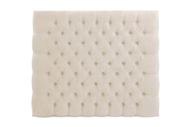 Celine Sengegavl 105 cm, Beige Velour