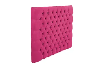 Celine Sengegavl 105 cm - Lyserød Velour - Møbler - Senge - Sengetilbehør & sengegavl - Sengegavle