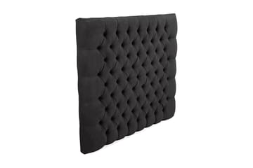 Celine Sengegavl 105 cm - Sort Velour - Møbler - Senge - Sengetilbehør & sengegavl - Sengegavle
