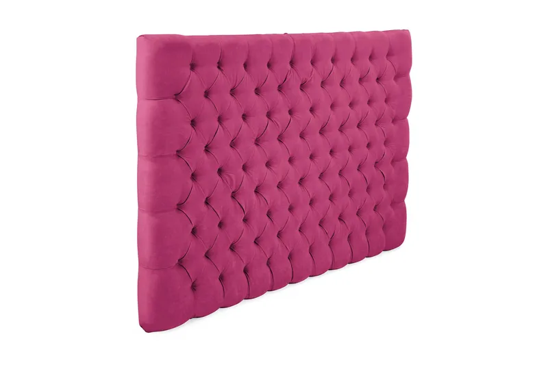 Celine Sengegavl 180 cm Velour - Lyserød - Møbler - Senge - Sengetilbehør & sengegavl - Sengegavle