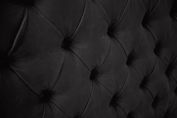 Celine Sengegavl 180 cm Velour - Sort - Møbler - Senge - Sengetilbehør & sengegavl - Sengegavle