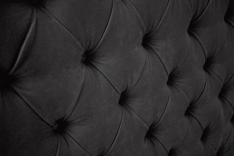 Celine Sengegavl 90 cm - Sort Velour - Møbler - Senge - Sengetilbehør & sengegavl - Sengegavle