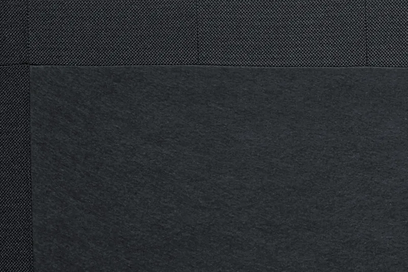 Cloud sengegavl 140 cm med sider - sort - Møbler - Senge - Sengetilbehør & sengegavl - Sengegavle