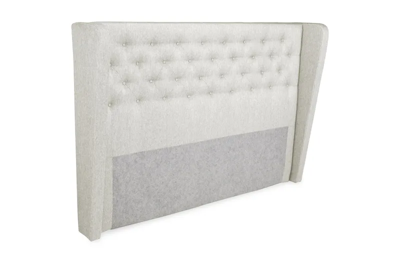 Cloud sengegavl 180 cm med sider - Beige - Møbler - Senge - Sengetilbehør & sengegavl - Sengegavle