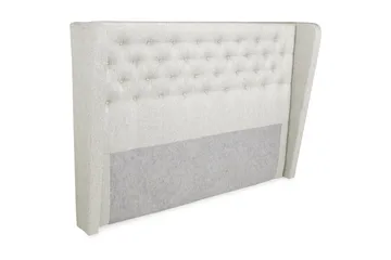 Cloud sengegavl 180 cm med sider - Beige - Møbler - Senge - Sengetilbehør & sengegavl - Sengegavle