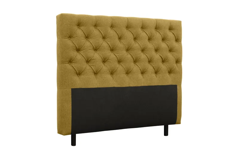 Coral sengegavl 140 cm - Gul - Møbler - Senge - Sengetilbehør & sengegavl - Sengegavle