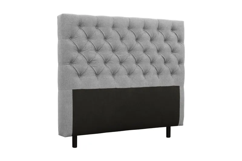 Coral sengegavl 180 cm, Grå