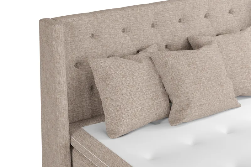 Cuba Sengegavl 160 - (+Flere valg) Beige - Møbler - Senge - Sengetilbehør & sengegavl - Sengegavle