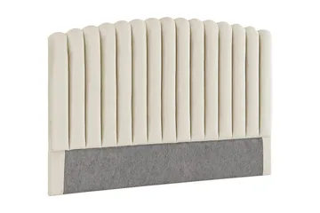 Davia Senggavel 180 cm - Beige/Velour - Møbler - Senge - Sengetilbehør & sengegavl - Sengegavle