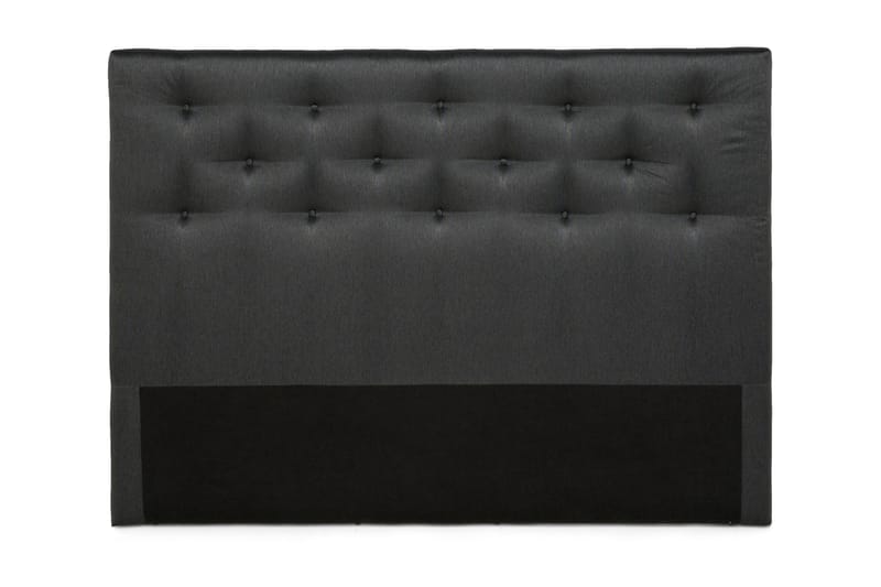 Diplomat sengegavl 180 cm - mørkegrå - Sengegavle