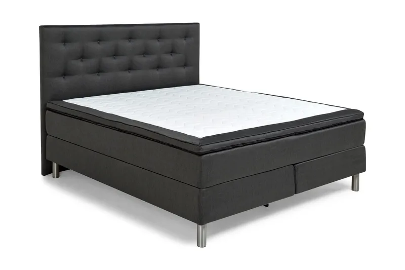 Diplomat sengegavl 180 cm - mørkegrå - Møbler - Senge - Sengetilbehør & sengegavl - Sengegavle