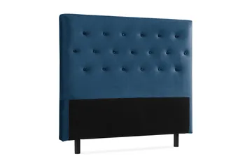 Donte Sengegavl 120 cm Button - Blå - Møbler - Senge - Sengetilbehør & sengegavl - Sengegavle