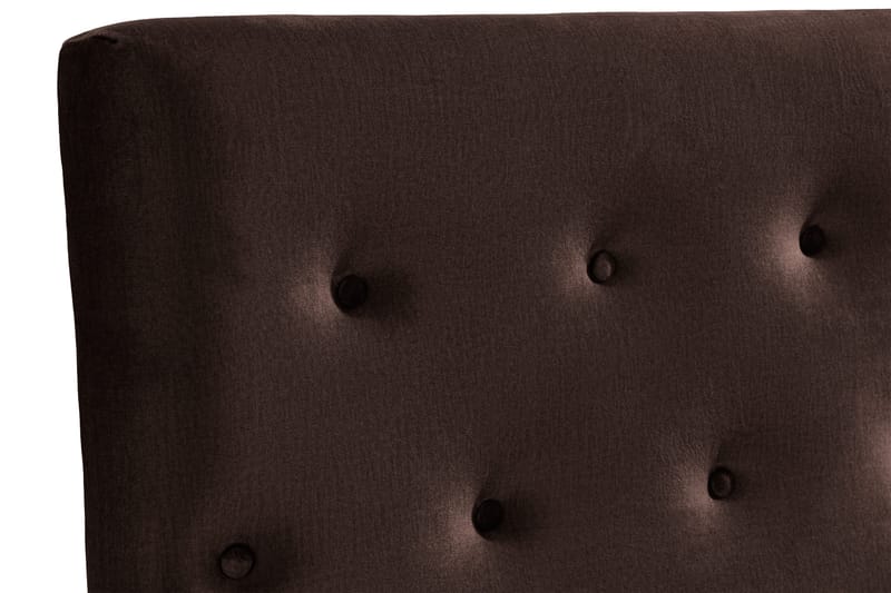 Donte Sengegavl 120 cm Button - Brun - Møbler - Senge - Sengetilbehør & sengegavl - Sengegavle