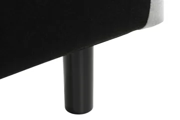 Donte Sengegavl 120 cm Button - Grå - Møbler - Senge - Sengetilbehør & sengegavl - Sengegavle