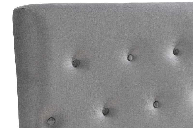 Donte Sengegavl 120 cm Button - Grå - Møbler - Senge - Sengetilbehør & sengegavl - Sengegavle