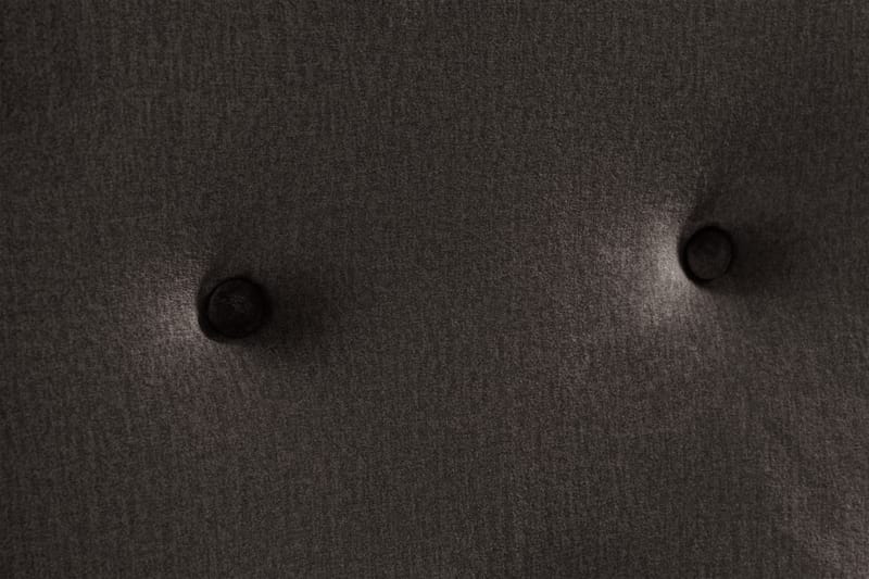 Donte Sengegavl 120 cm Button - Mørkegrå - Møbler - Senge - Sengetilbehør & sengegavl - Sengegavle