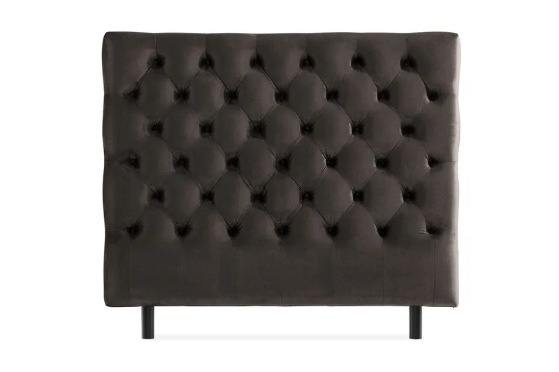 Donte Sengegavl 120 cm Dybhæftet - Mørkegrå - Møbler - Senge - Sengetilbehør & sengegavl - Sengegavle